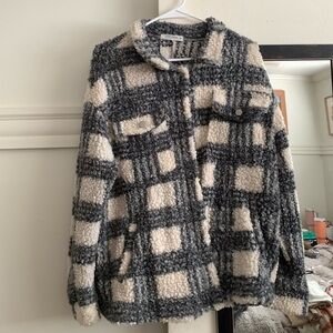 12Th Tribe Plaid Shacket
